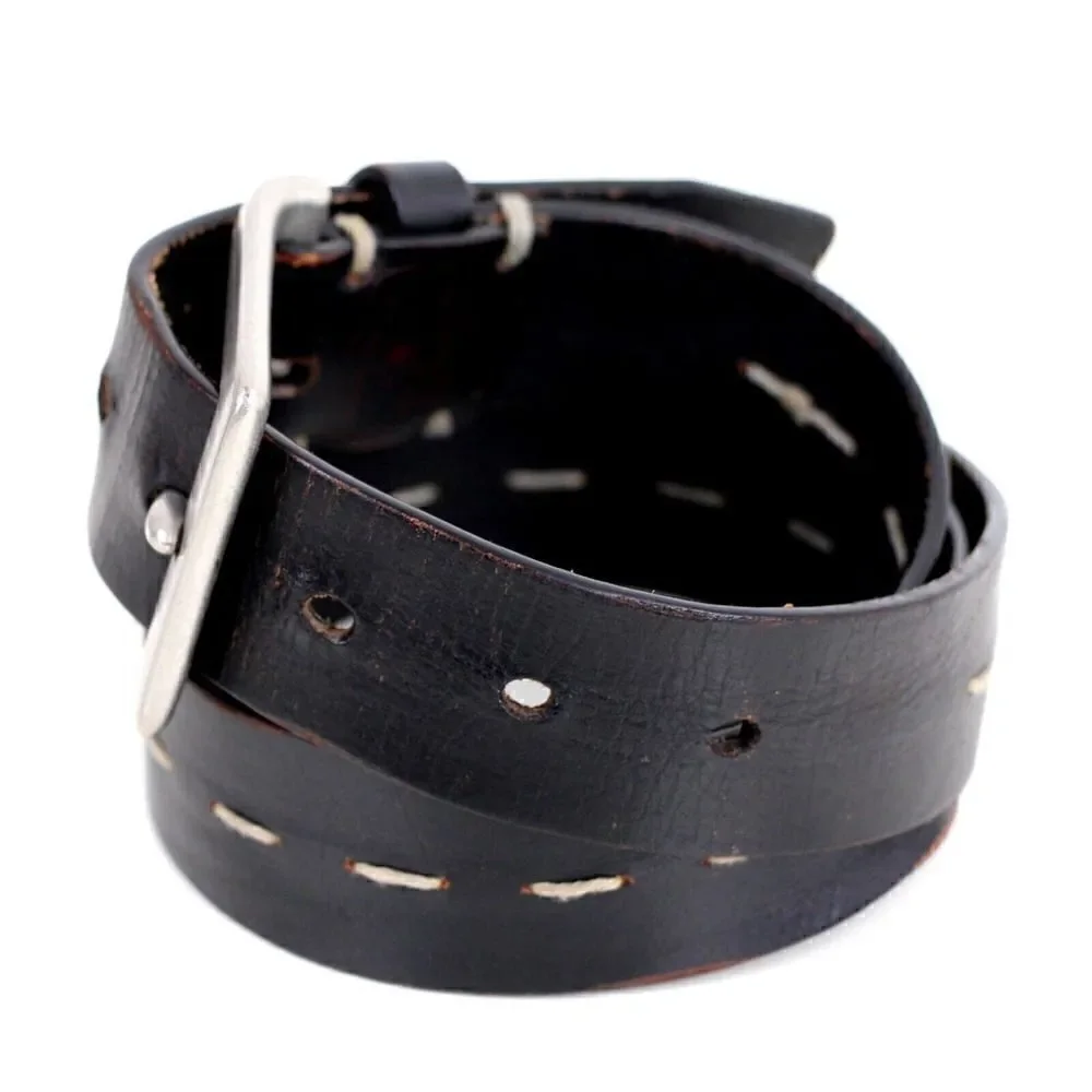 Lucky Brand DARK BROWN GENUINE LEATHER 1.25